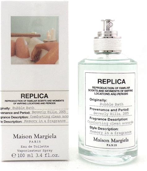 replica bubble bath perfume sample|maison margiela bubble bath.